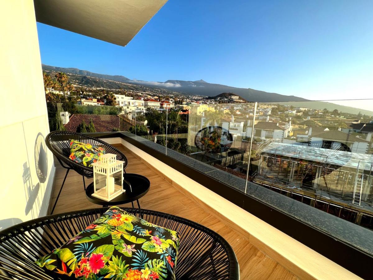 Lujoso Apartamento Completo, Piscina, Terraza Con Vistas Al Teide 拉克鲁斯 外观 照片