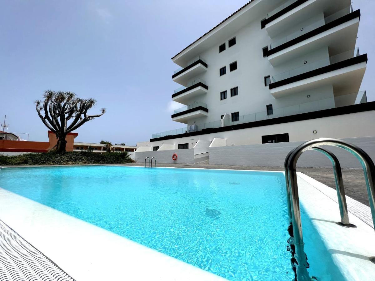 Lujoso Apartamento Completo, Piscina, Terraza Con Vistas Al Teide 拉克鲁斯 外观 照片