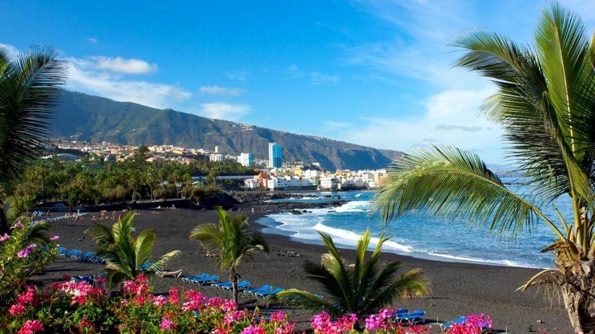 Lujoso Apartamento Completo, Piscina, Terraza Con Vistas Al Teide 拉克鲁斯 外观 照片